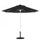 California Umbrella - 9' - Patio Umbrella Umbrella - Aluminum Pole - Black - Sunbrella  - GSCUF908170-5408