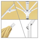 California Umbrella - 9' - Patio Umbrella Umbrella - Aluminum Pole - Wheat - Sunbrella  - GSCUF908170-5414