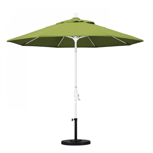 California Umbrella - 9' - Patio Umbrella Umbrella - Aluminum Pole - Macaw - Sunbrella  - GSCUF908170-5429