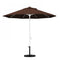California Umbrella - 9' - Patio Umbrella Umbrella - Aluminum Pole - Bay Brown - Sunbrella  - GSCUF908170-5432