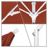 California Umbrella - 9' - Patio Umbrella Umbrella - Aluminum Pole - Terracotta - Sunbrella  - GSCUF908170-5440