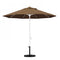 California Umbrella - 9' - Patio Umbrella Umbrella - Aluminum Pole - Teak - Sunbrella  - GSCUF908170-5488