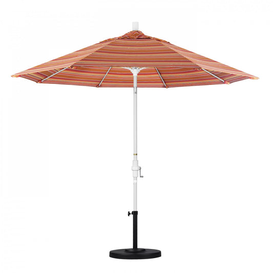 California Umbrella - 9' - Patio Umbrella Umbrella - Aluminum Pole - Dolce Mango - Sunbrella  - GSCUF908170-56000