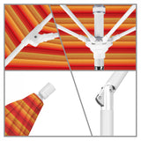 California Umbrella - 9' - Patio Umbrella Umbrella - Aluminum Pole - Astoria Sunset - Sunbrella  - GSCUF908170-56095