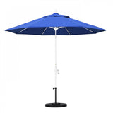California Umbrella - 9' - Patio Umbrella Umbrella - Aluminum Pole - Royal Blue - Olefin - GSCUF908170-F03