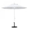 California Umbrella - 9' - Patio Umbrella Umbrella - Aluminum Pole - White - Olefin - GSCUF908170-F04