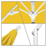 California Umbrella - 9' - Patio Umbrella Umbrella - Aluminum Pole - Lemon - Olefin - GSCUF908170-F25