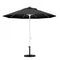 California Umbrella - 9' - Patio Umbrella Umbrella - Aluminum Pole - Black - Olefin - GSCUF908170-F32