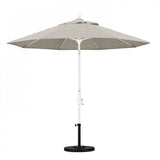 California Umbrella - 9' - Patio Umbrella Umbrella - Aluminum Pole - Woven Granite - Olefin - GSCUF908170-F77