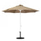California Umbrella - 9' - Patio Umbrella Umbrella - Aluminum Pole - Terrace Sequoia - Olefin - GSCUF908170-FD10