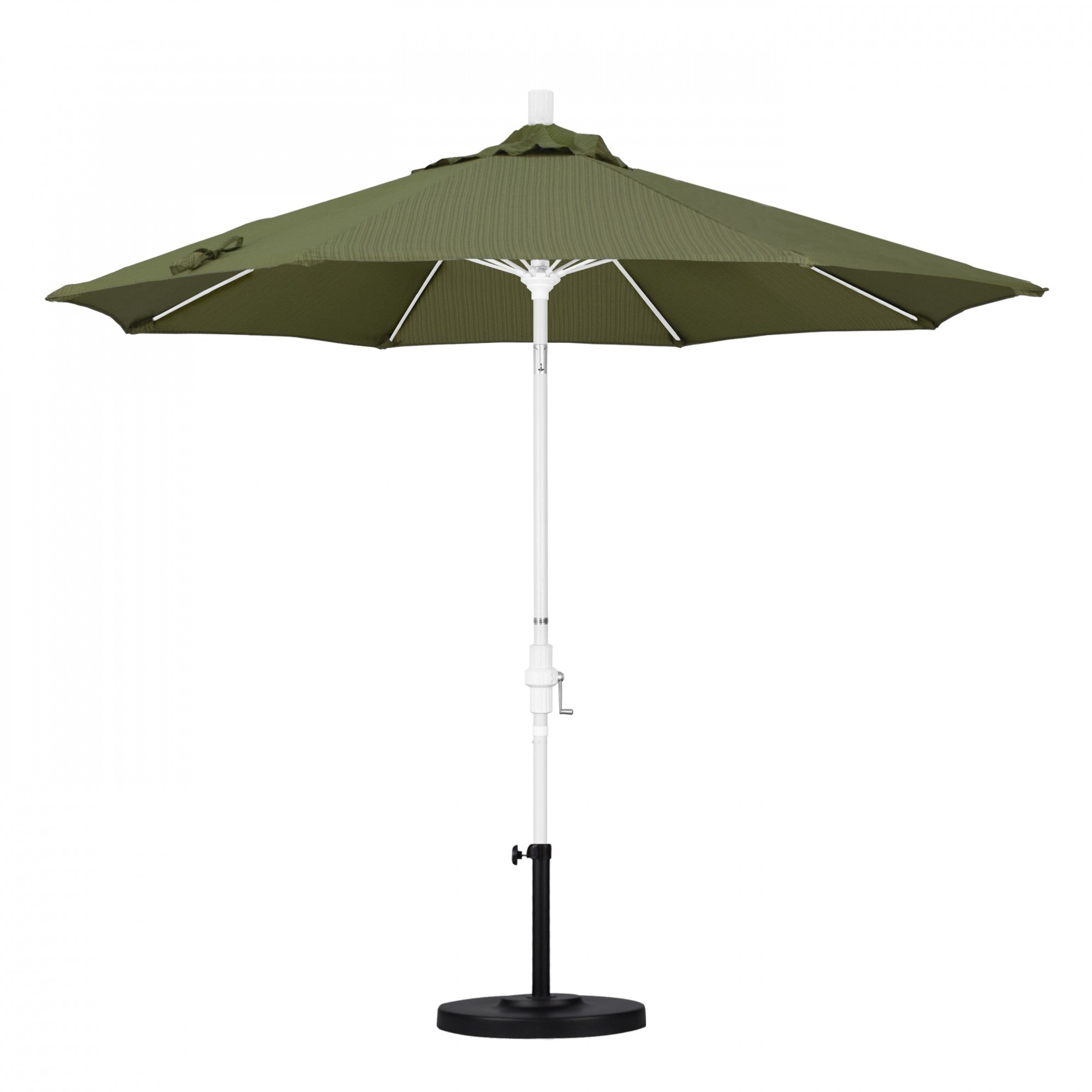 California Umbrella - 9' - Patio Umbrella Umbrella - Aluminum Pole - Terrace Fern - Olefin - GSCUF908170-FD11