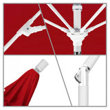 California Umbrella - 9' - Patio Umbrella Umbrella - Aluminum Pole - Red - Pacifica - GSCUF908170-SA03