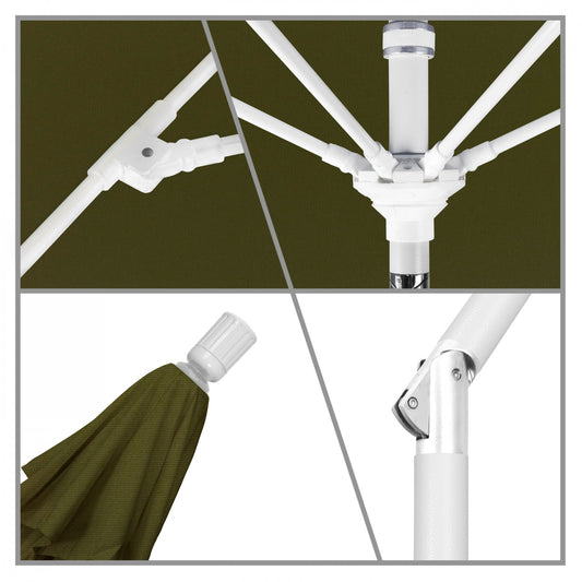 California Umbrella - 9' - Patio Umbrella Umbrella - Aluminum Pole - Palm - Pacifica - GSCUF908170-SA21
