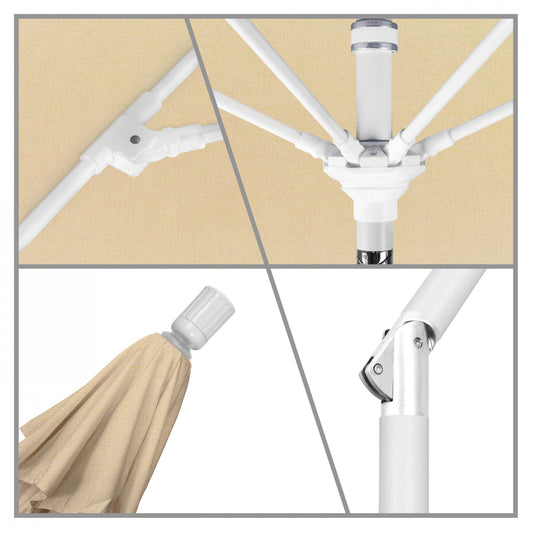 California Umbrella - 9' - Patio Umbrella Umbrella - Aluminum Pole - Beige - Pacifica - GSCUF908170-SA22
