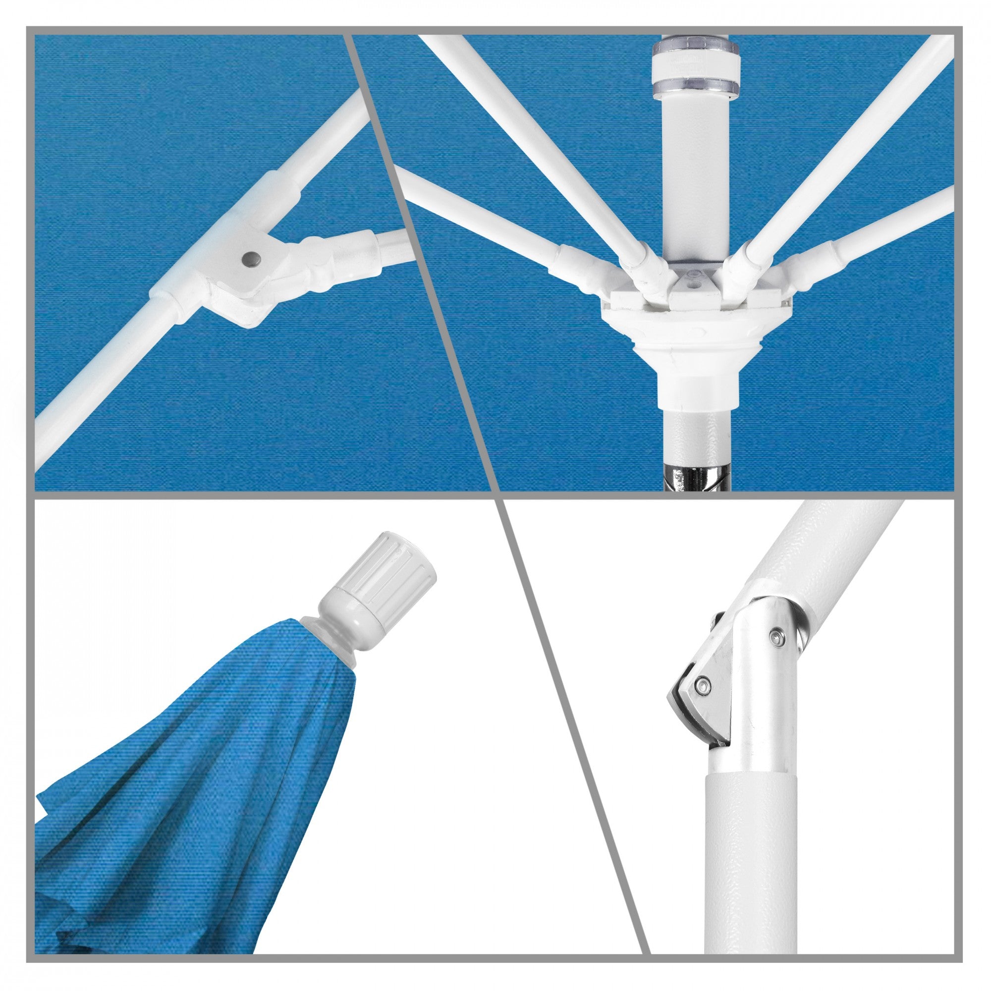 California Umbrella - 9' - Patio Umbrella Umbrella - Aluminum Pole - Capri - Pacifica - GSCUF908170-SA26