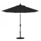 California Umbrella - 9' - Patio Umbrella Umbrella - Aluminum Pole - Black - Sunbrella  - GSCUF908705-5408