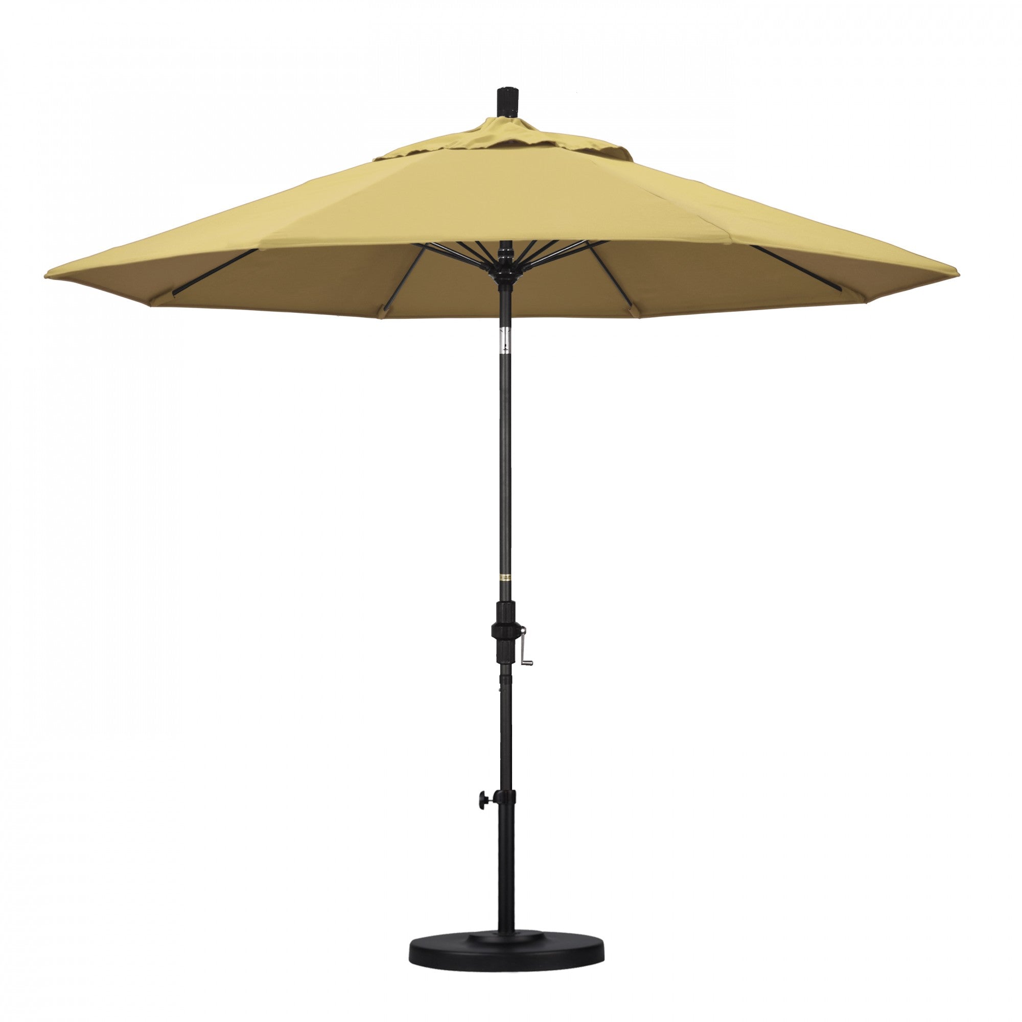 California Umbrella - 9' - Patio Umbrella Umbrella - Aluminum Pole - Wheat - Sunbrella  - GSCUF908705-5414