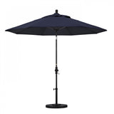 California Umbrella - 9' - Patio Umbrella Umbrella - Aluminum Pole - Navy - Sunbrella  - GSCUF908705-5439