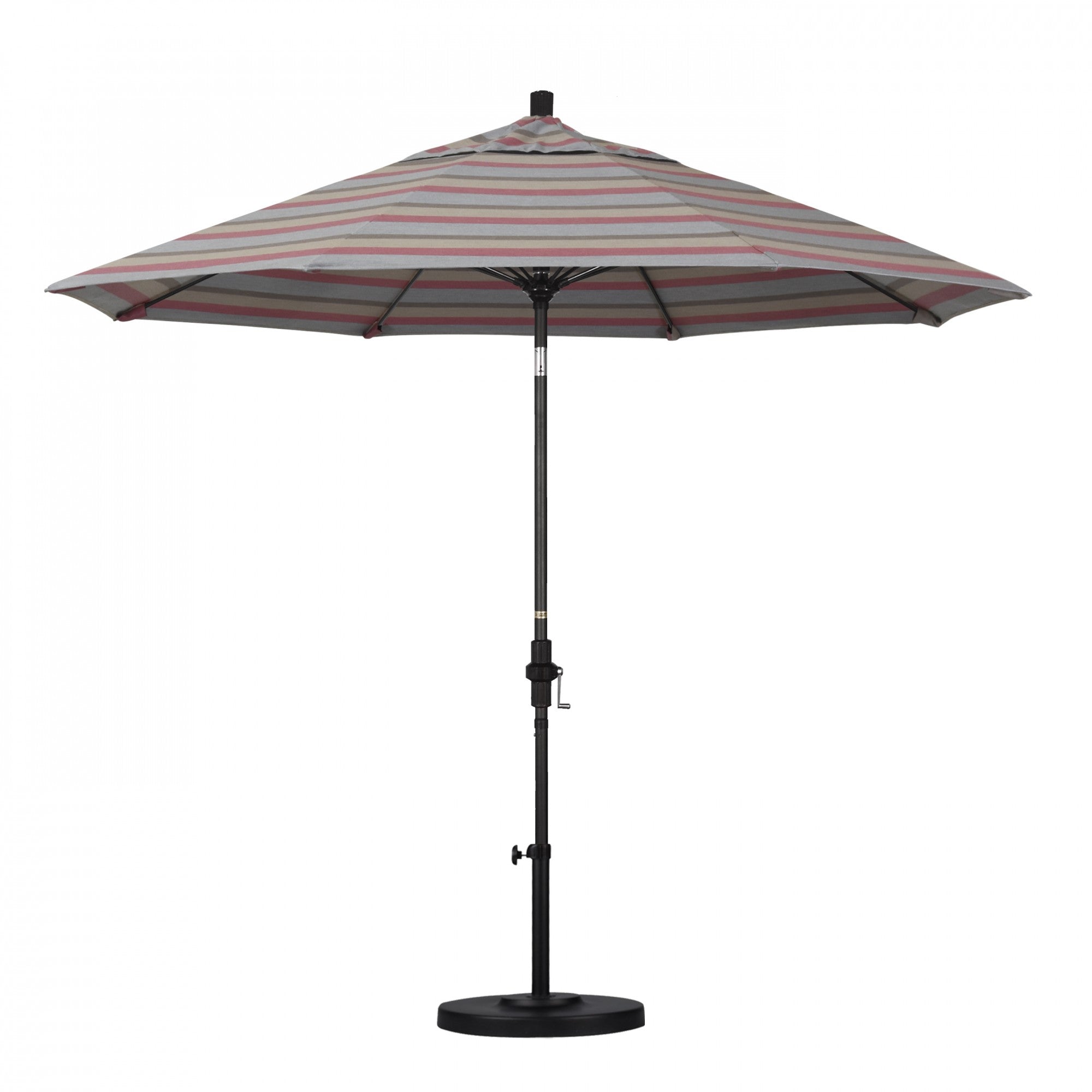 California Umbrella - 9' - Patio Umbrella Umbrella - Aluminum Pole - Gateway Blush           - Sunbrella  - GSCUF908705-58038