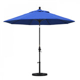 California Umbrella - 9' - Patio Umbrella Umbrella - Aluminum Pole - Royal Blue - Olefin - GSCUF908705-F03
