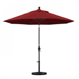 California Umbrella - 9' - Patio Umbrella Umbrella - Aluminum Pole - Red - Olefin - GSCUF908705-F13