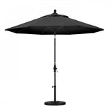 California Umbrella - 9' - Patio Umbrella Umbrella - Aluminum Pole - Black - Olefin - GSCUF908705-F32