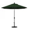 California Umbrella - 9' - Patio Umbrella Umbrella - Aluminum Pole - Hunter Green - Pacifica - GSCUF908705-SA46