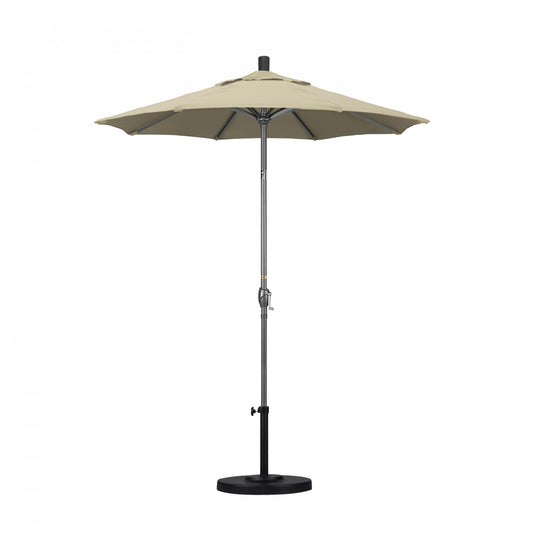 California Umbrella - 6' - Patio Umbrella Umbrella - Aluminum Pole - Antique Beige - Sunbrella  - GSPT608010-5422