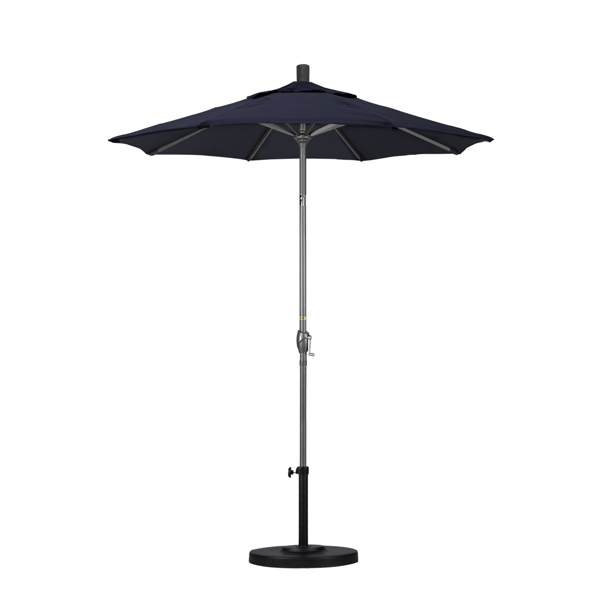 California Umbrella - 6' - Patio Umbrella Umbrella - Aluminum Pole - Navy - Sunbrella  - GSPT608010-5439