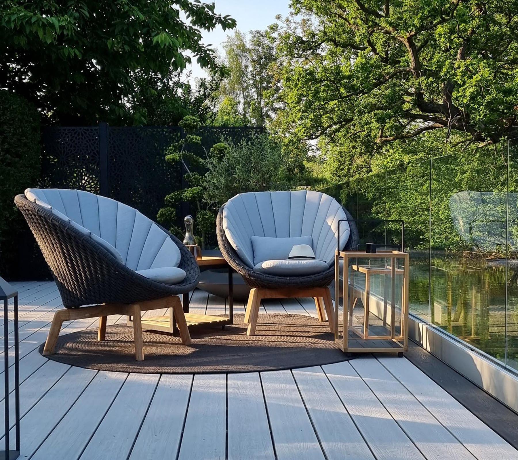 Cane-Line - Peacock lounge chair - 5458