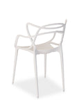 CO9 Design - Jennifer White Arm Chair | Set of 2 | [JE15WHITE-2]