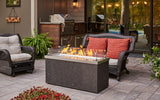 Outdoor Greatroom - Stainless Steel Key Largo Linear Gas Fire Pit Table - KL-1242-SS