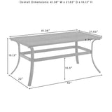 Crosley Furniture - Dahlia 4Pc Outdoor Metal And Wicker Sofa Set Taupe/Matte Black - Sofa, Coffee Table & 2 Armchairs