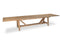 CO9 Design - Lakewood 160" Natural Teak Extension Dining Table with Trestle Base | [LW160TN]