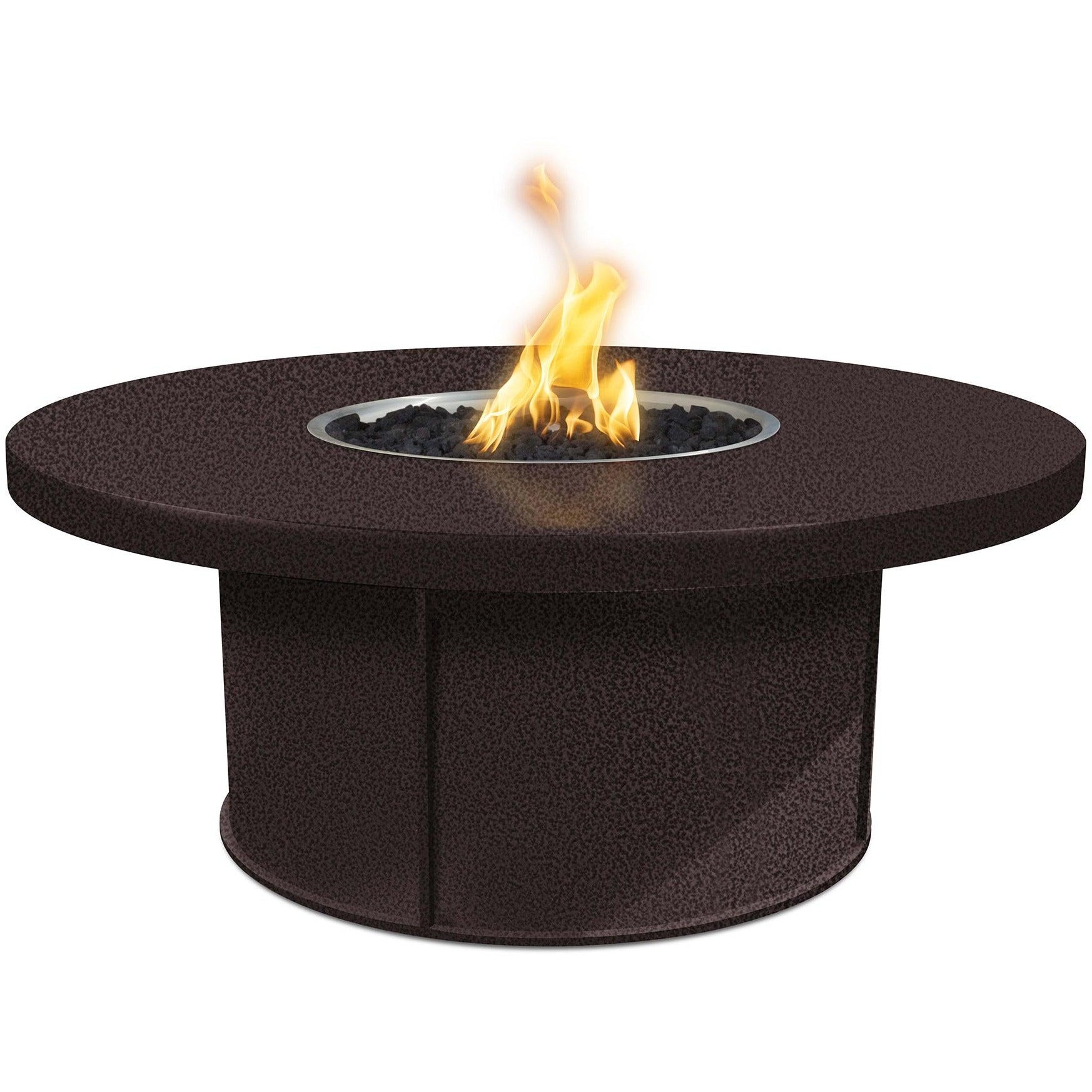 The Outdoor Plus - 60" Marble Fire Table - Power Coated - OPT-MABPC60