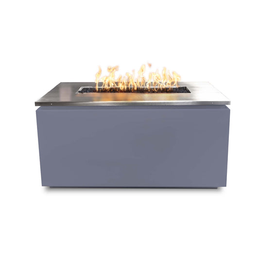 The Outdoor Plus - 46" Merona Stainless Steel Match Lit Fire Table - TOP-MC4622