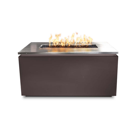 The Outdoor Plus - 46" Merona Stainless Steel Match Lit Fire Table - TOP-MC4622