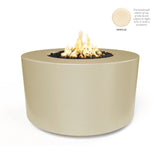 The Outdoor Plus - Florence 32 Inch Concrete Match Lit Fire Pit - OPT-FL3218