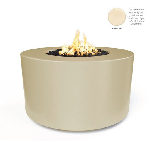 The Outdoor Plus - Florence 42 Inch Concrete Match Lit Fire Pit - OPT-FL4224
