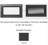 Majestic | Picture frame front - Charcoal | PFF-36-CH-C