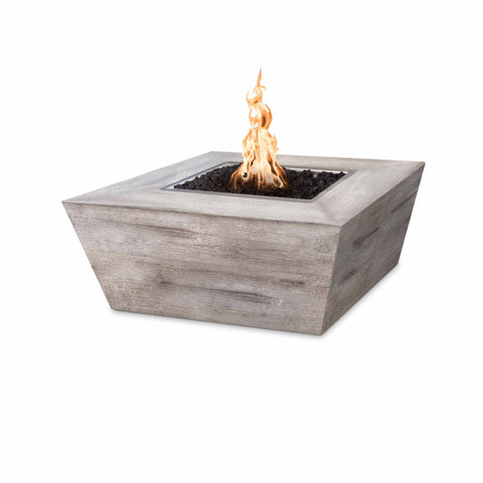 The Outdoor Plus -  48" Square Plymouth 16" Tall Fire Pit - OPT-PLMS48LW