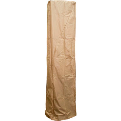 Patio Heater Cover Fits Heavy Duty For 91" Square Glass Tube Models Tan