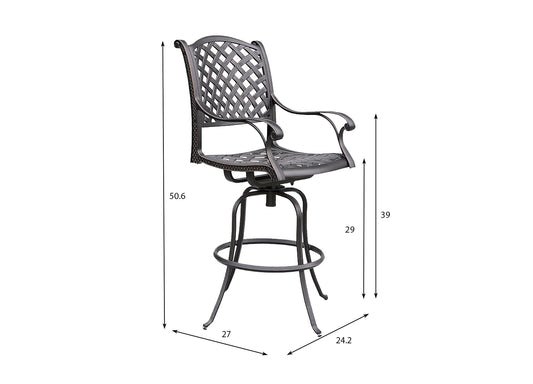 2PC Laced Barstool
