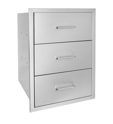 Wildfire Outdoor - Triple Drawer 19"x26" SS - WF-TDW1926-SS