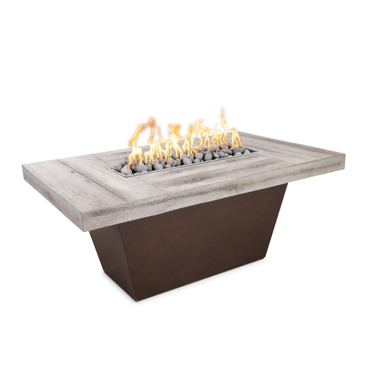 The Outdoor Plus -  Tacoma Linear Gas Fire Pit, 24-Inches Tall - OPT-TACW4830