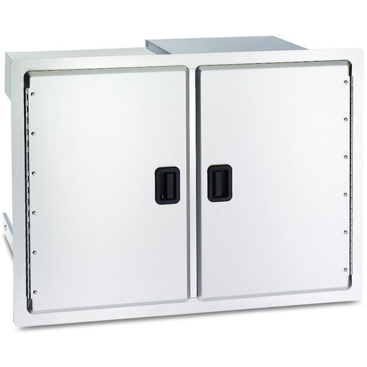 Fire Magic - Legacy 30-Inch Stainless Double Access Door With Drawers And Trash Bin Storage | 23930S-12