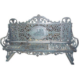 AFD Home Outdoor Bench Cast Iron Bench