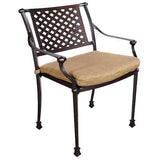 AFD Home Outdoor Chairs Savannah Outdoor Aluminum Dining Chair