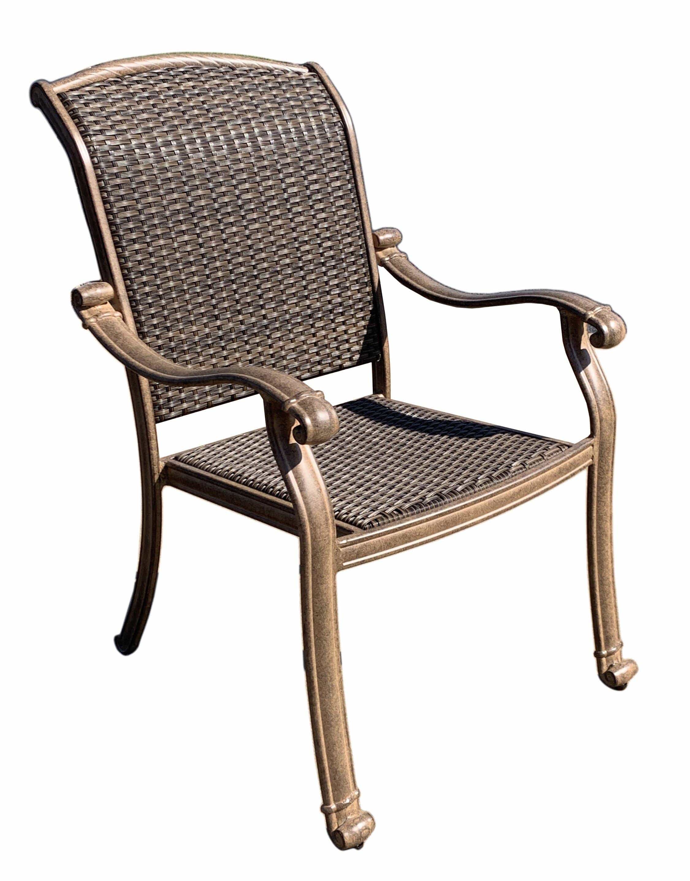 AFD Home Outdoor Dining Chairs Palladio Dining Arm Chair
