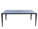 AFD Home Outdoor Dining Table Monterey 42X72 Rectangular Dining Table
